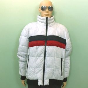 White/Red/Blue Men's Tommy Hilfiger Jacket Sz XXL